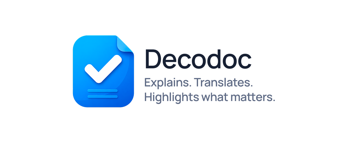Decodoc — understand documents, even across languages