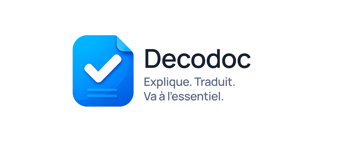 Decodoc — comprendre vos documents, même dans une autre langue